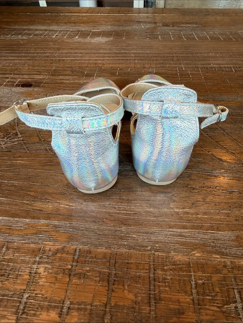 Girls size 12  Ankle-Strap dress shoes